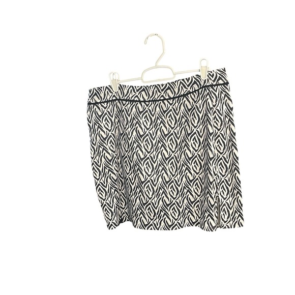 Black & White Pants - gg blue women golf skort Size Medium Black-And-White Design
